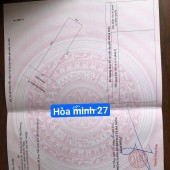 Bán đất đường Hòa Minh 27 - Sát Nguyễn Sinh Sắc